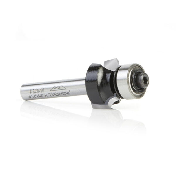 BIT P/ROUTER TIMBERLINE 1/8" Radio x 3/4" diámetro x 3/8" x 1/4" 320-10 - Imagen 2