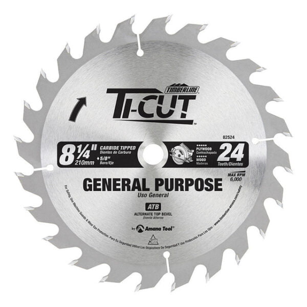DISCO TIMBERLINE 8 1/4"  X 24 DIENTES 82524