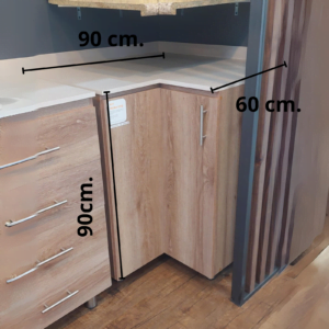 Modulo base esquinero 90cm