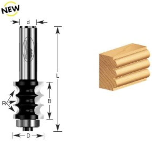 BIT P/RAUTER TIMBERLINE 390-40