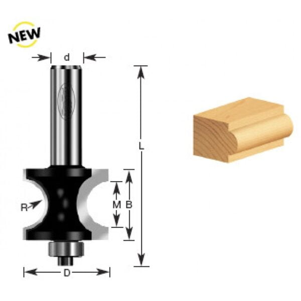 BIT P/RAUTER TIMBERLINE 350-20