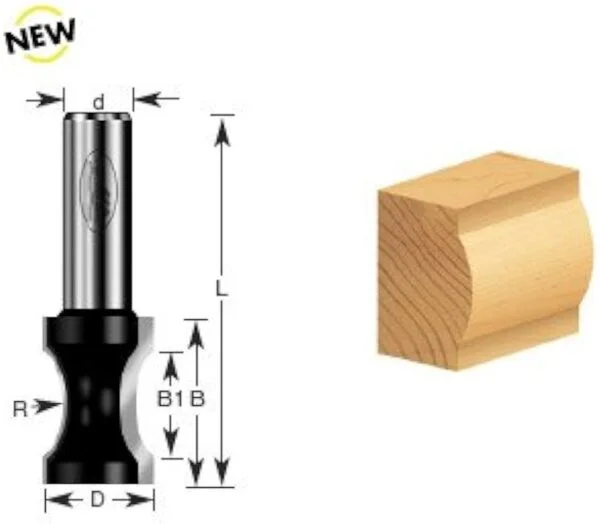 BIT P/RAUTER TIMBERLINE 350-40