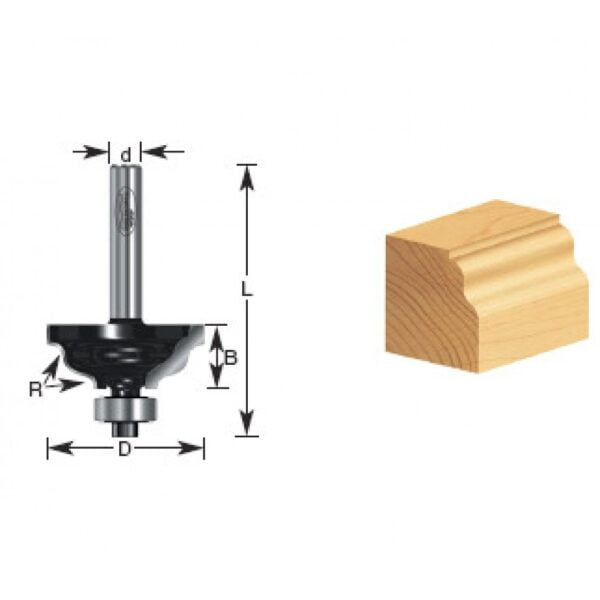 BIT P/RAUTER TIMBERLINE 380-10