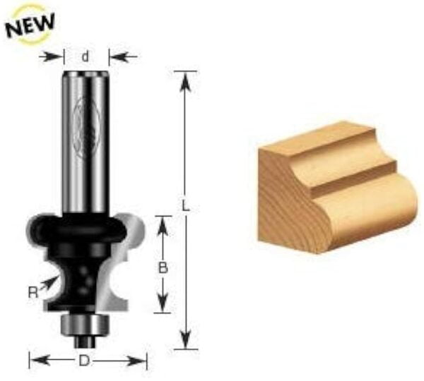 BIT P/RAUTER TIMBERLINE 390-16