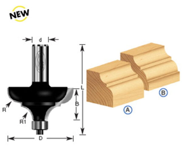 BIT P/RAUTER TIMBERLINE 400-10