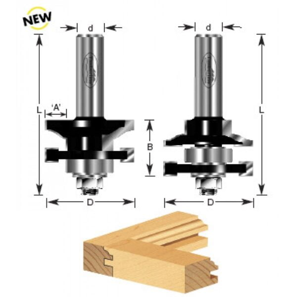 BIT P/RAUTER TIMBERLINE 440-18