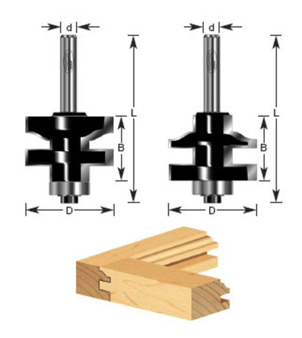 BIT P/RAUTER TIMBERLINE 440-24