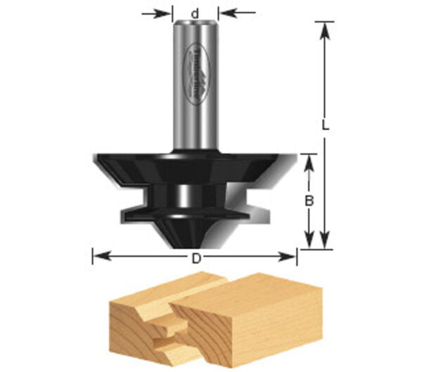 BIT P/RAUTER TIMBERLINE 490-10