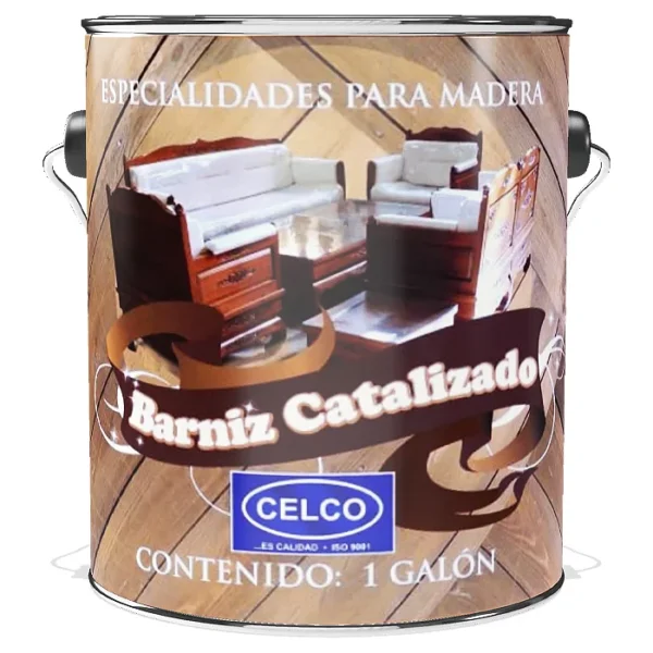 Barniz poliuretano catalizado 1/4 celco