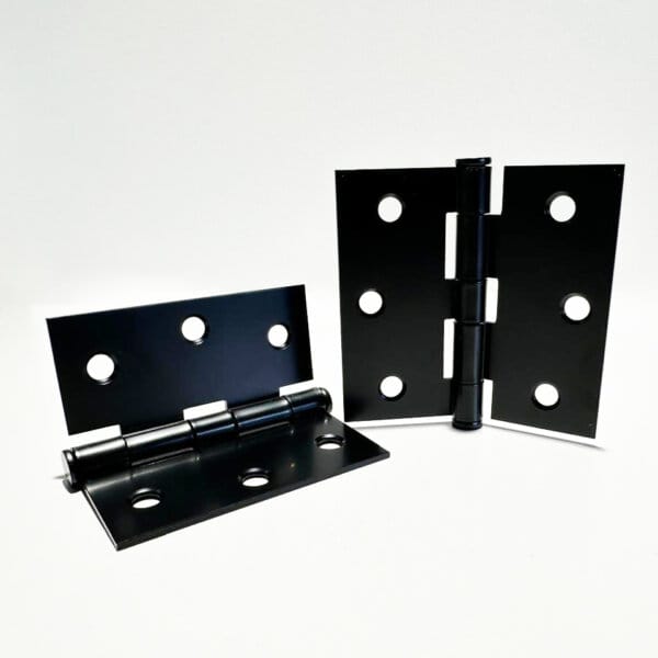 Bisagra  negro satin (par) 3" x 3" dimacsa